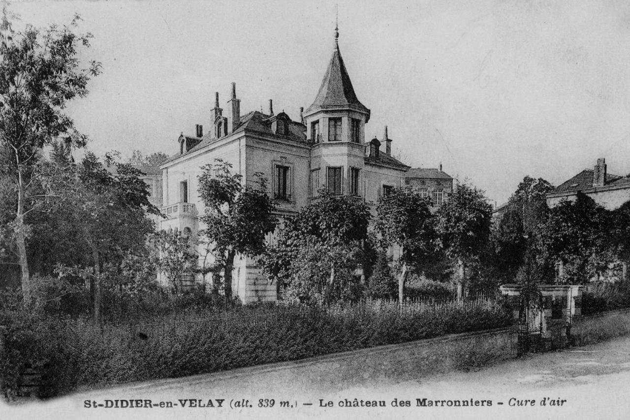 לינה וארוחת בוקר Saint-Didier-en-Velay Les Marronniers מראה חיצוני תמונה